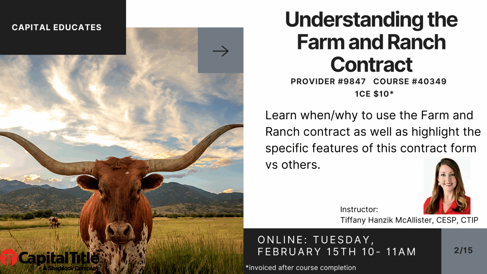 Understanding the Farm and Ranch Contract Capital Title of Texas, LLC.