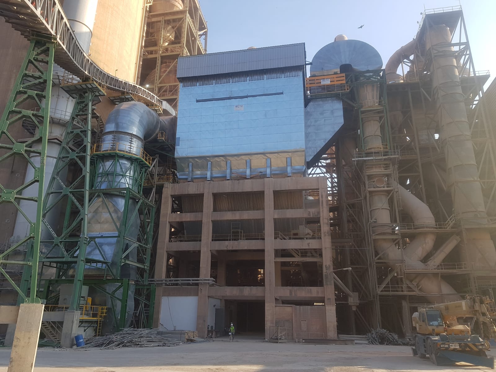 Dedusting Kiln and Raw Mill for Asia Cement CTP