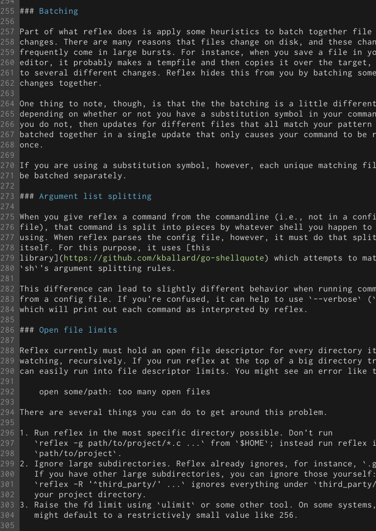 Why I use minimal syntax highlighting