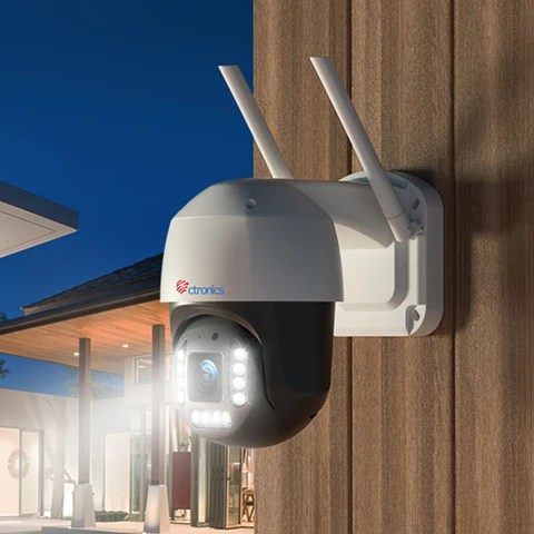 4K 8MP Security Camera Outdoor Ctronics PTZ WiFi Surveillance Camera w