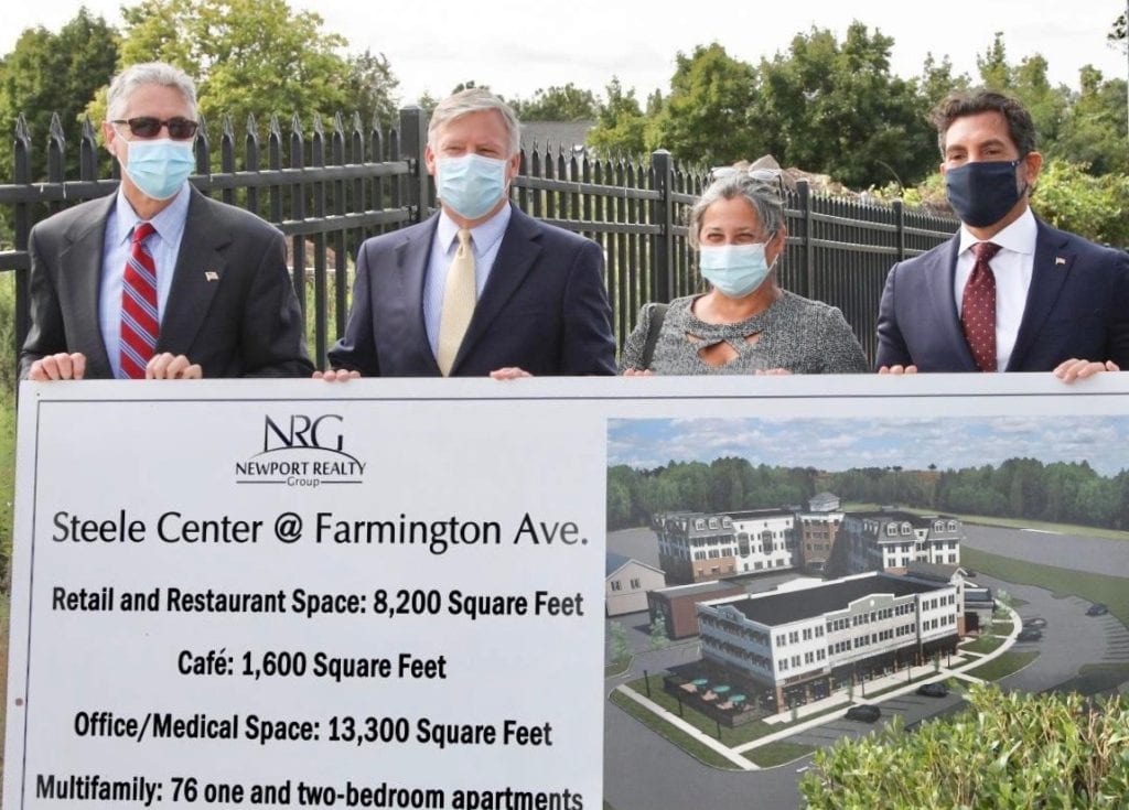 Breaking ground for Berlin economic development! Connecticut Senate