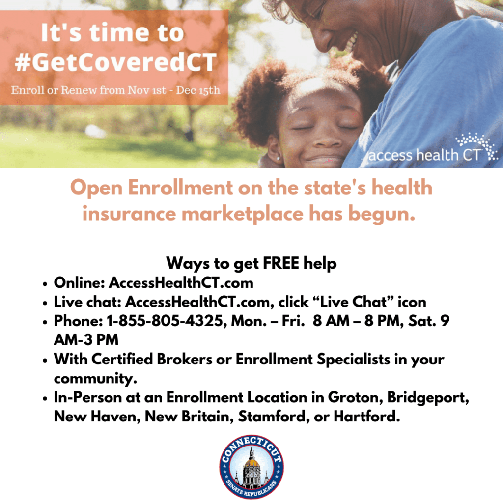 Access Health CT Kicks Off Annual Open Enrollment Period Connecticut