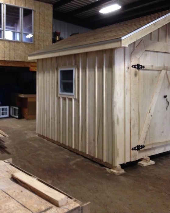 Photos CT Sheds Built on Site
