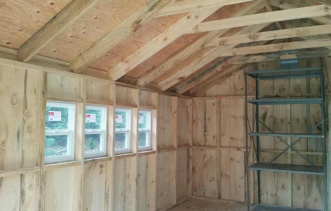 Photos CT Sheds Built on Site