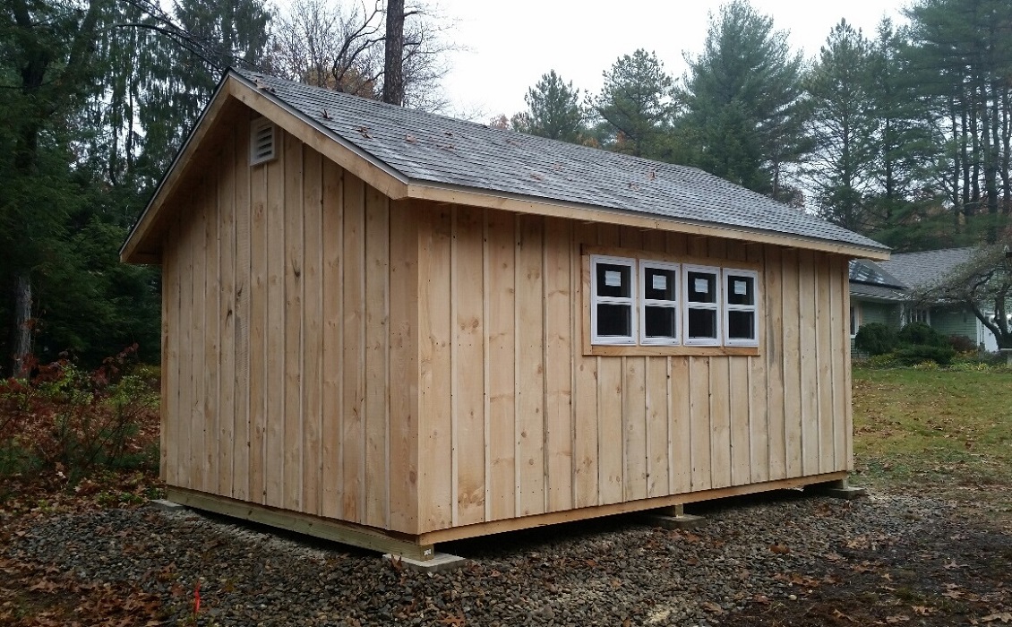 Photos CT Sheds Built on Site