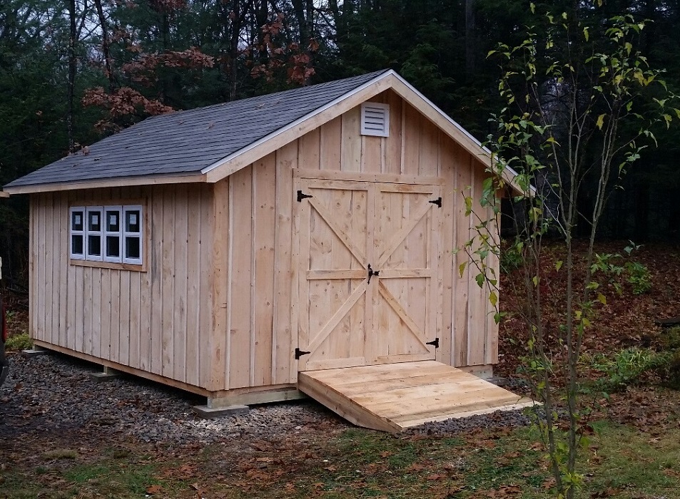 Photos CT Sheds Built on Site