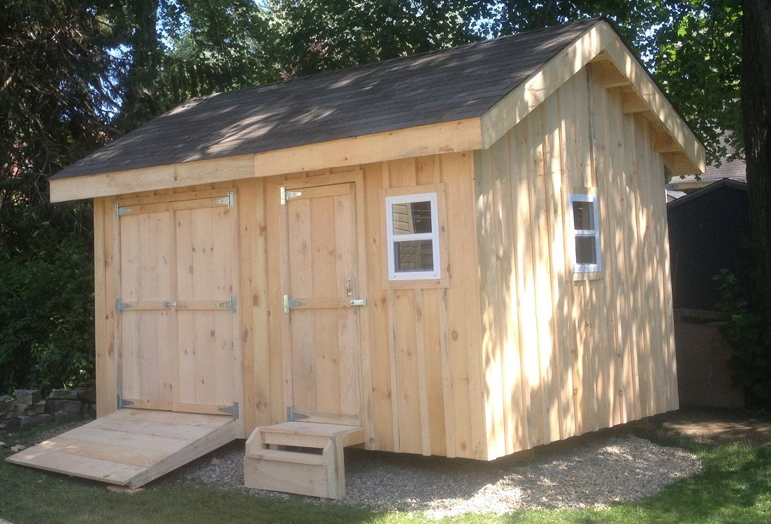 Photos CT Sheds Built on Site