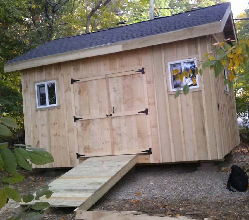 Photos CT Sheds Built on Site