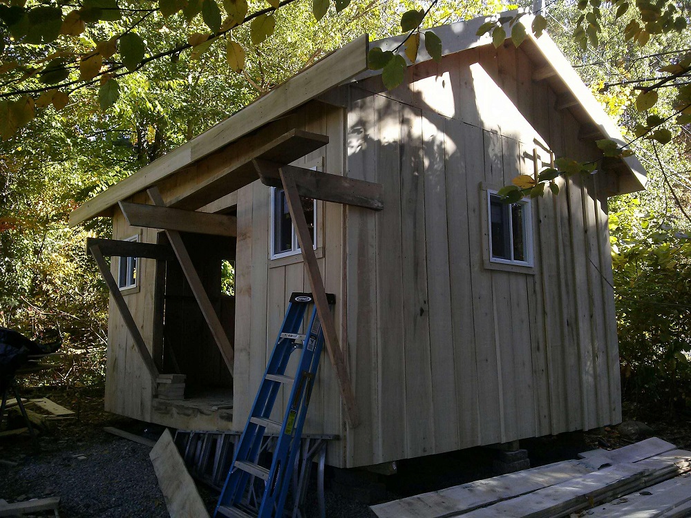 Photos CT Sheds Built on Site