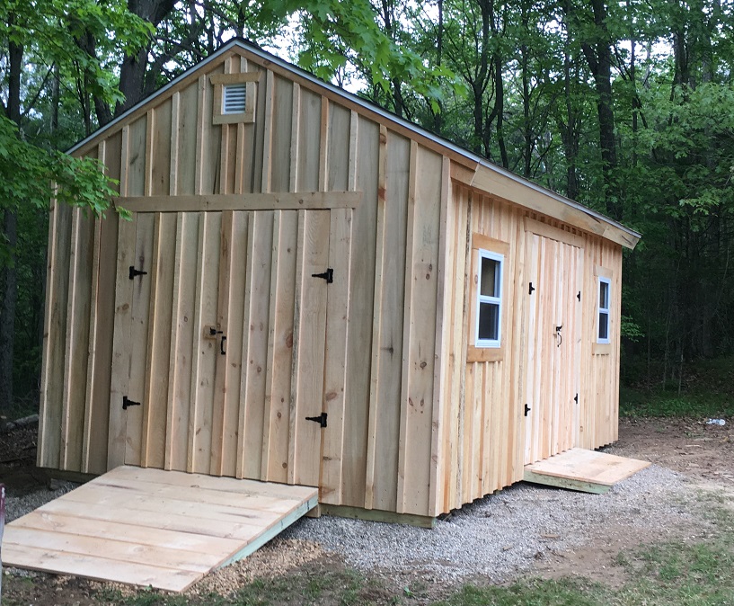 Photos CT Sheds Built on Site