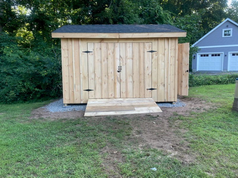 Photos CT Sheds Built on Site