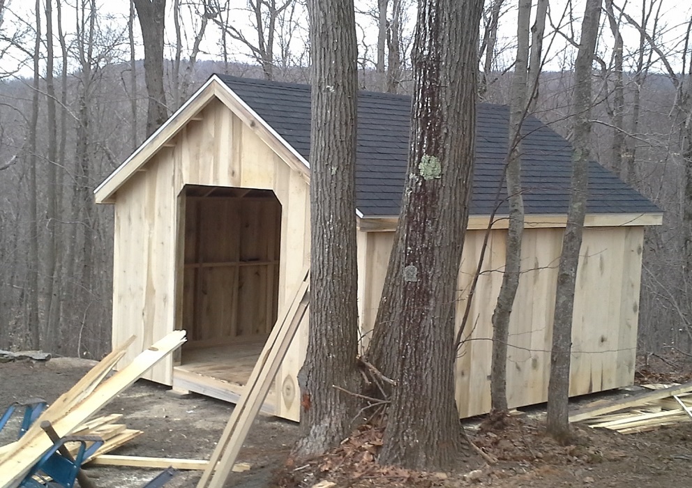 Photos CT Sheds Built on Site