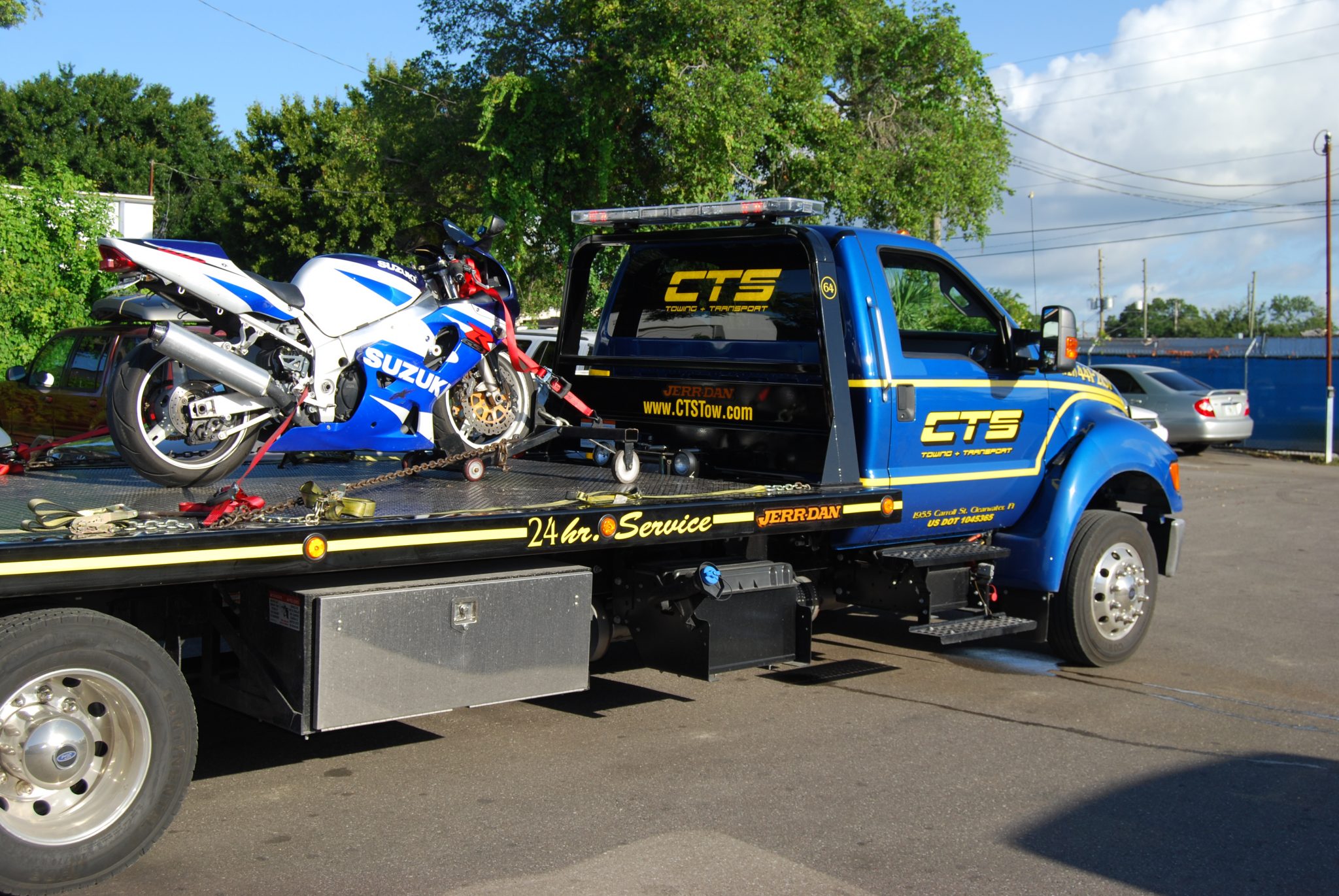 How To Strap Down A Motorcycle On Tow Truck Reviewmotors.co