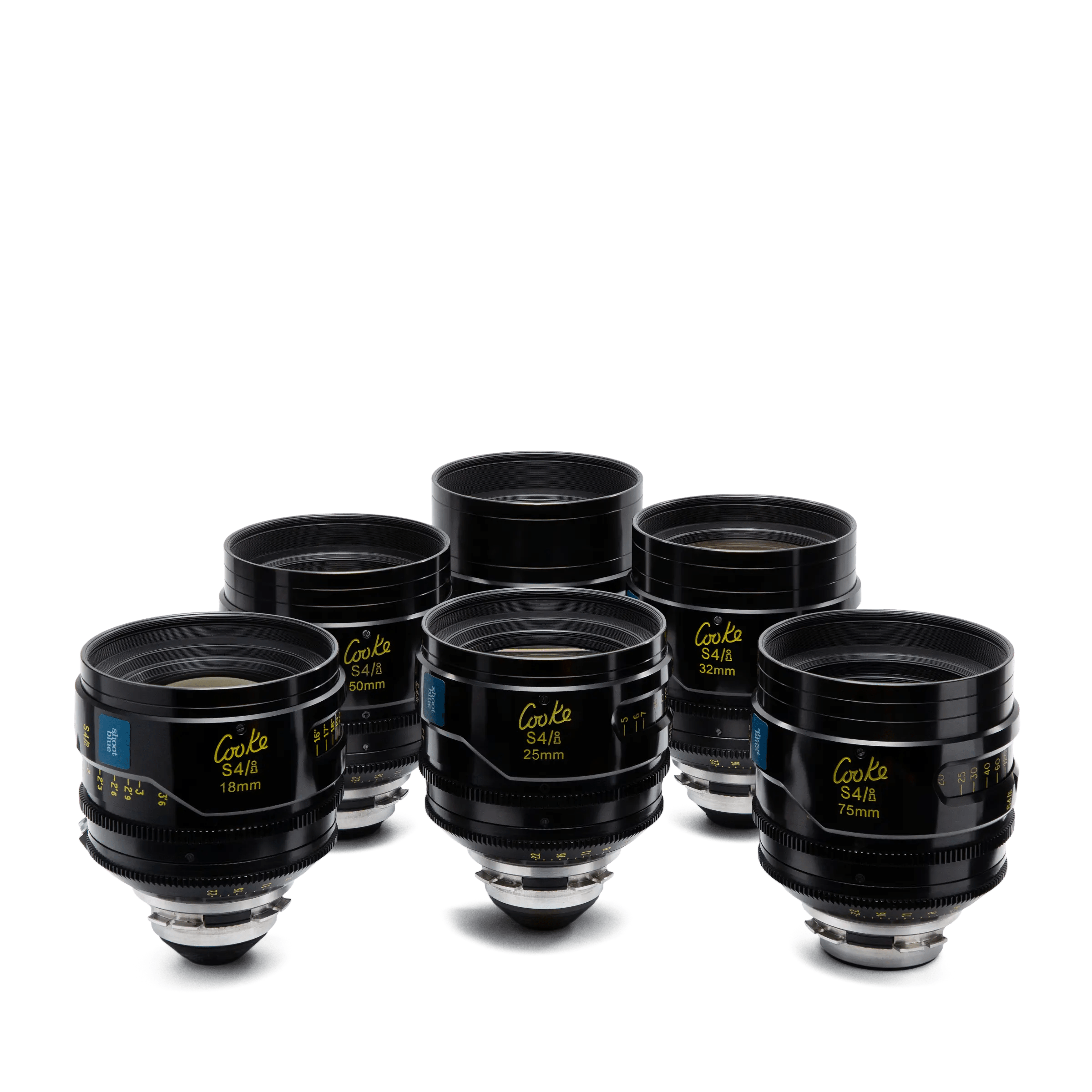 Cooke S4 (18mm, 25mm, 35mm, 50mm, 75mm) T2 PL CTT Rentals