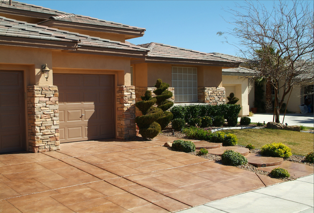 Concrete Driveways Up Your Las Vegas Curb Appeal Concrete Texturing
