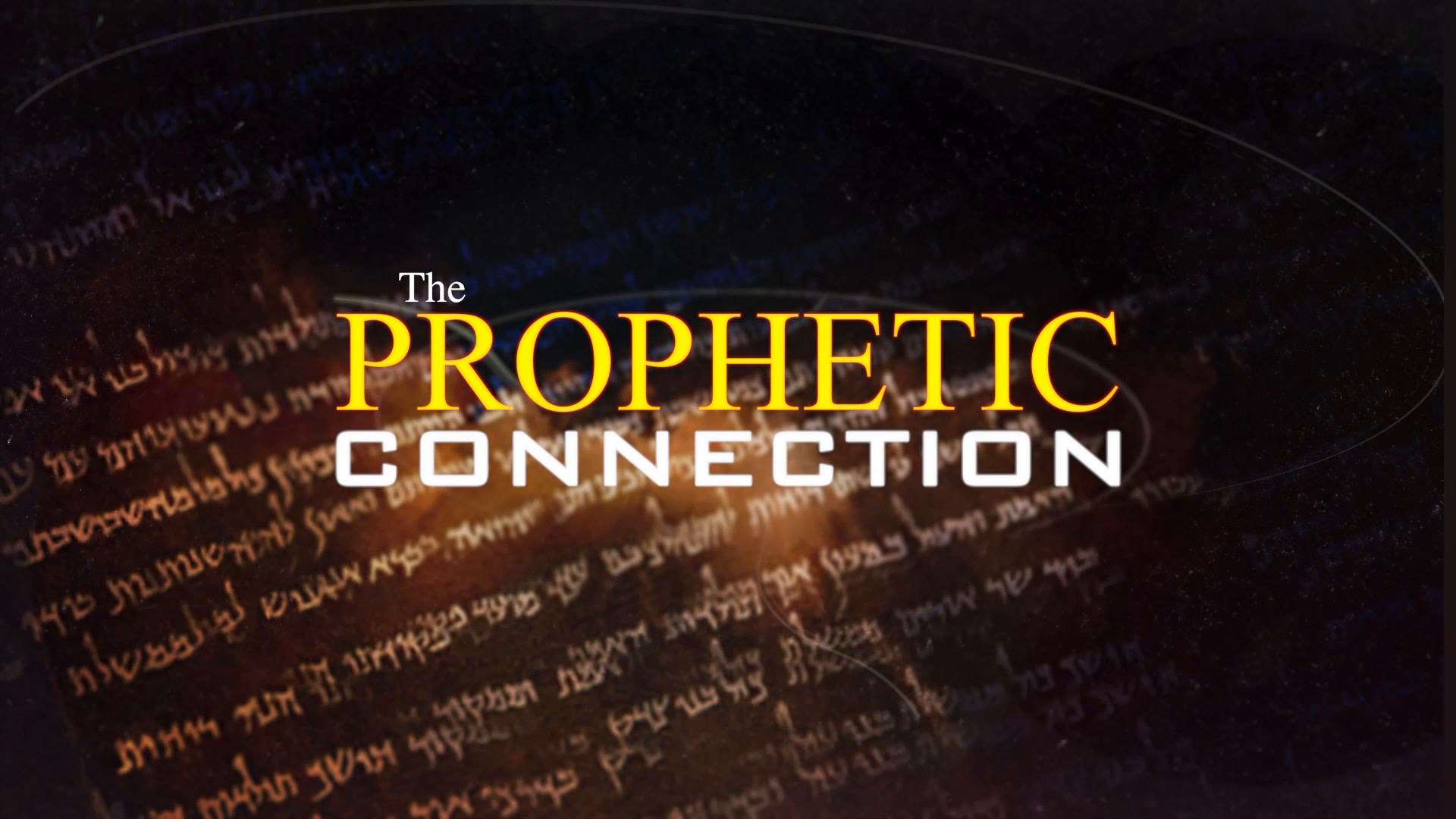 Israel The Prophetic Connection CornerStone Television Network
