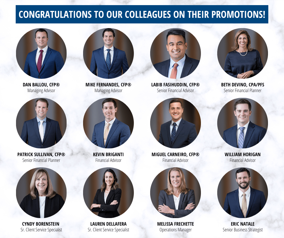 Connecticut Wealth Management Promotes 12 Team Members in Q1