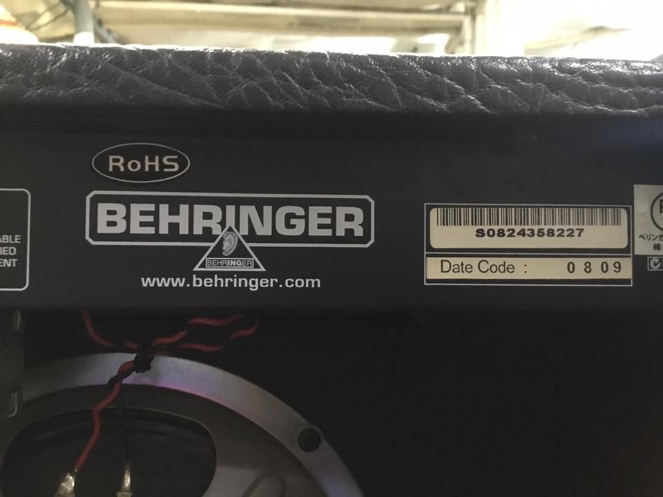 แอมป์ Behringer GM108 ร้านเครื่องดนตรีมือสองญี่ปุ่น Inspired by