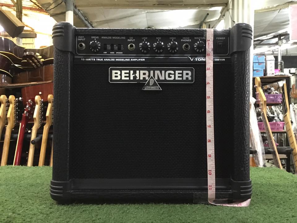 แอมป์ Behringer GM108 ร้านเครื่องดนตรีมือสองญี่ปุ่น Inspired by