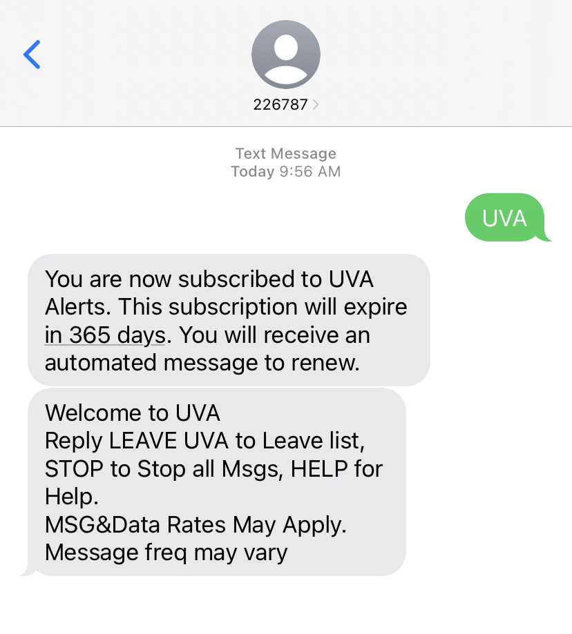 Emergency Alerts CharlottesvilleUVAAlbemarle Emergency