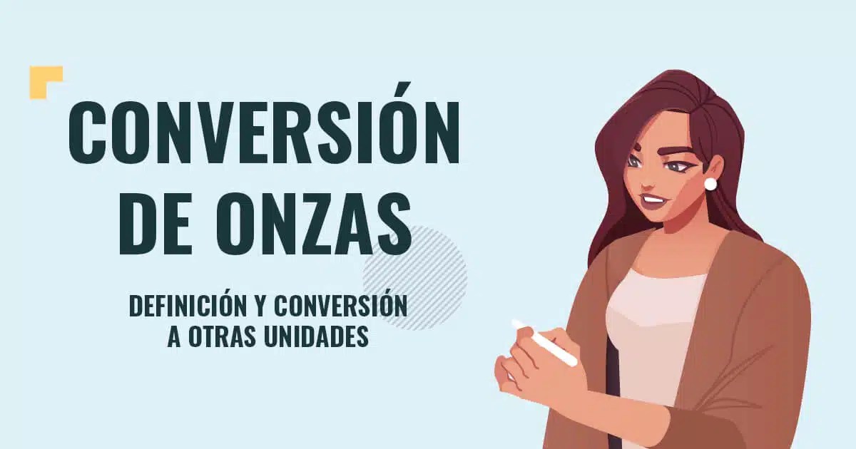 Conversión de onzas a otras unidades
