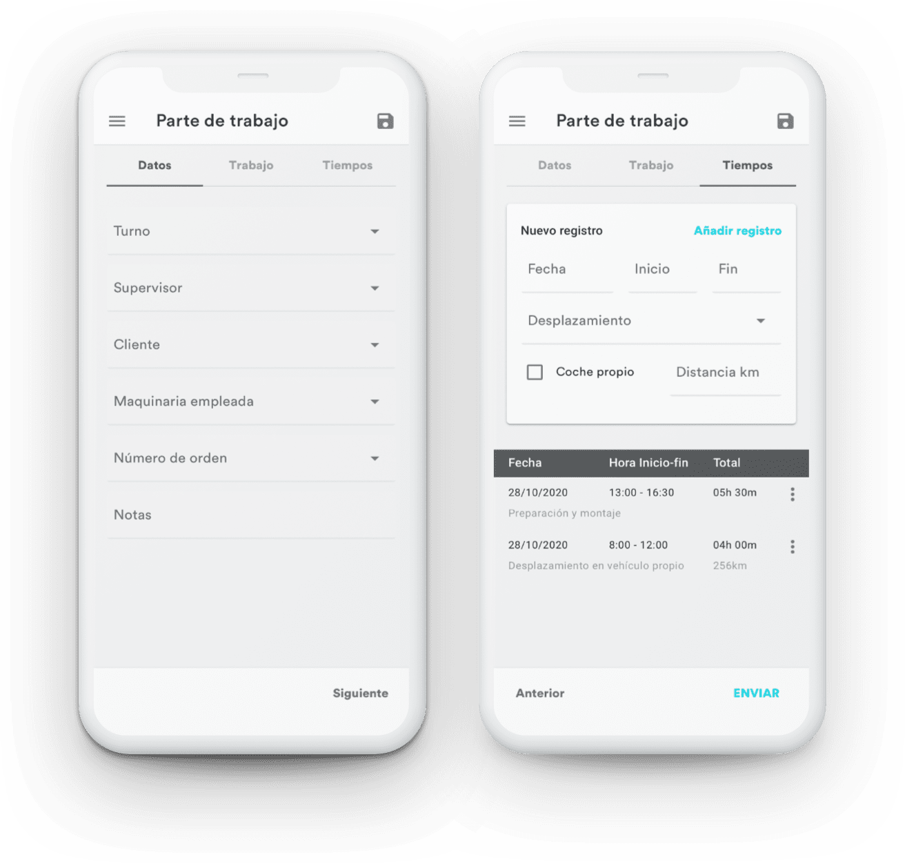 App partes de trabajo Agiliza procesos, mejora la eficacia 480