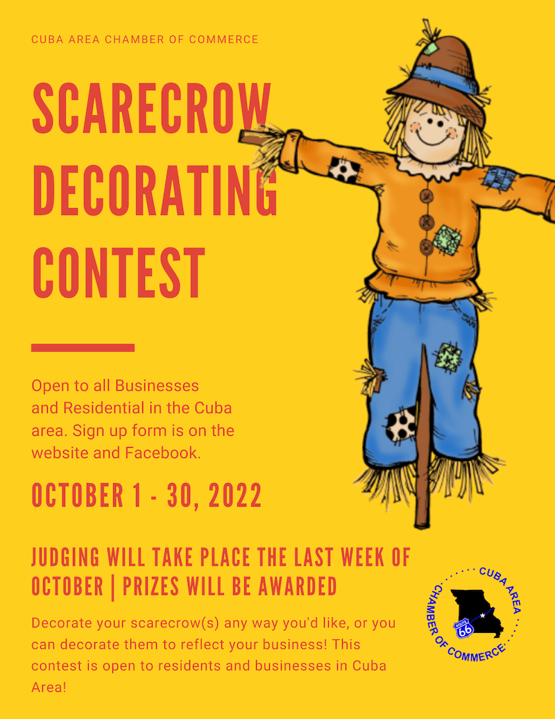 2022 Scarecrow Decorating Contest Cuba Area Chamber of Commerce