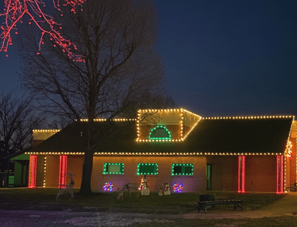 The coolest Christmas tree on Route 66 Cuba, MO Route 66 Mural City