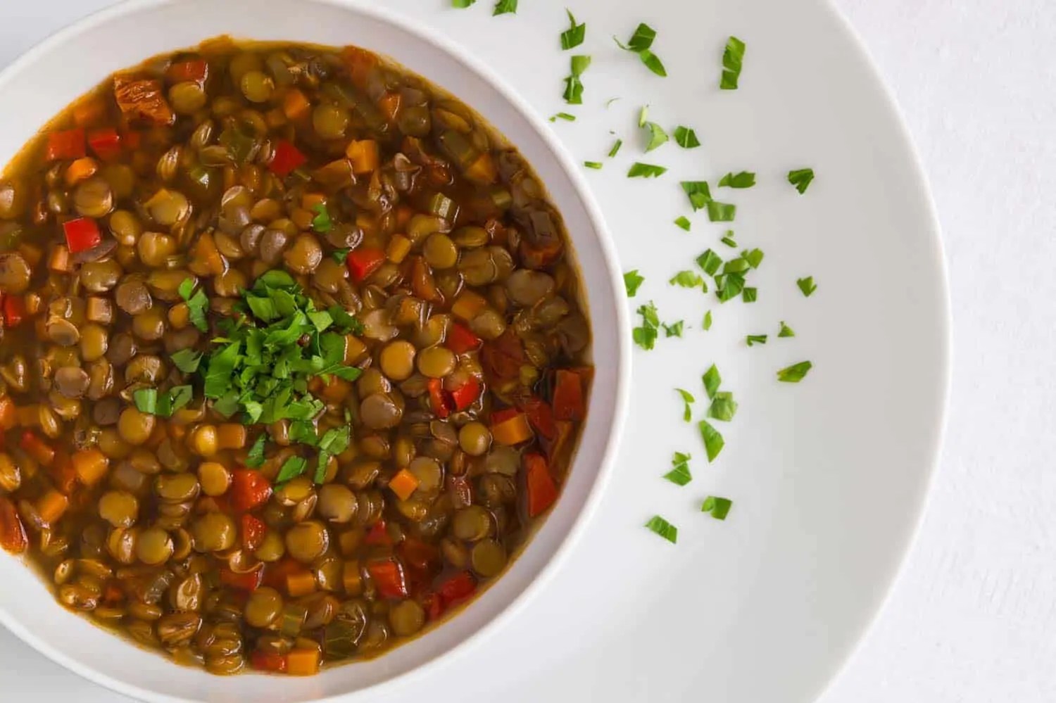 Lentils Recipe. How to Cook Cuban Style