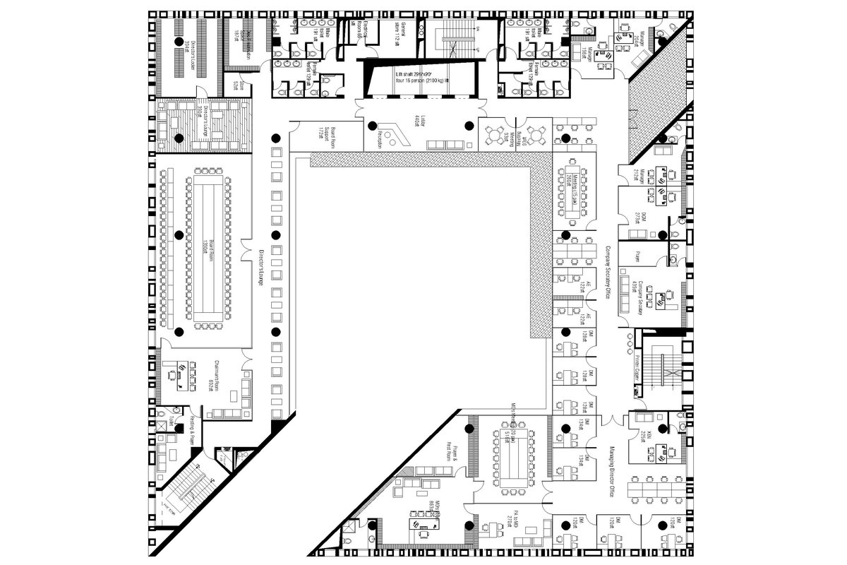 DESCO Head Office CUBEINSIDE