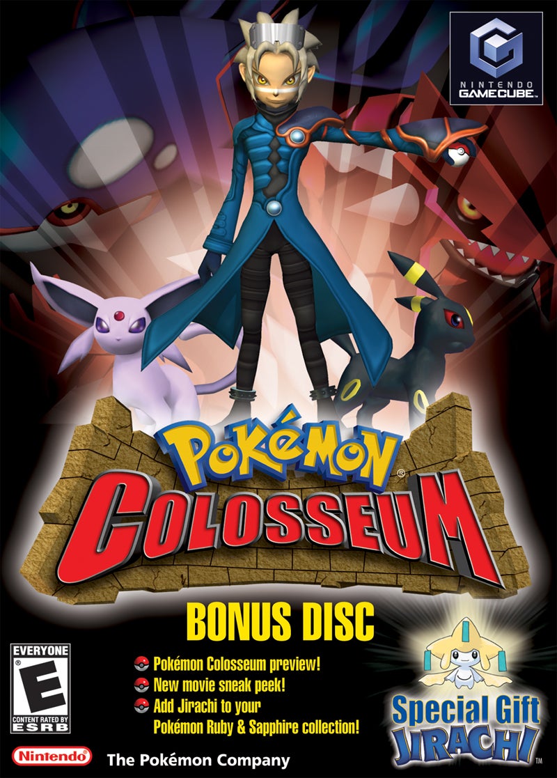 Pokemon Colosseum Bonus Disc GameCube IGN