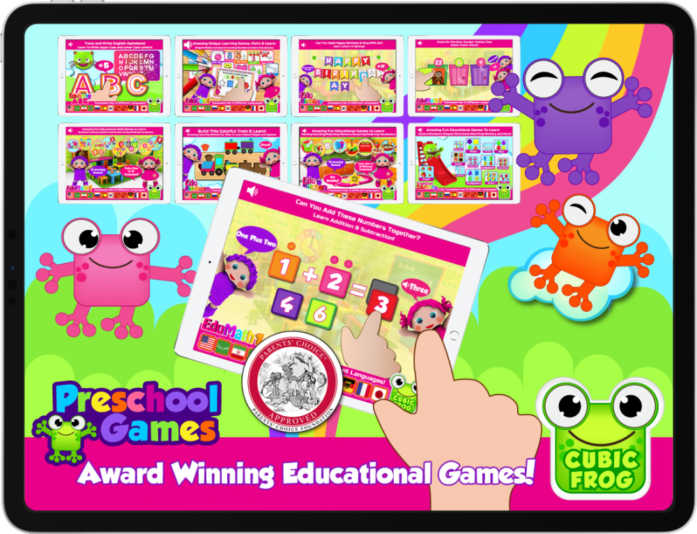 EduMath2 Cubic Frog® Apps