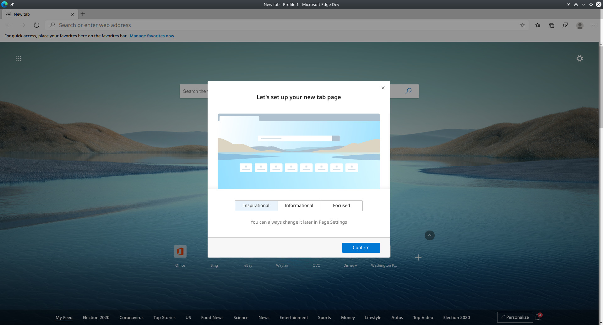 edgebrowser04setupyournewtabpageinspirational