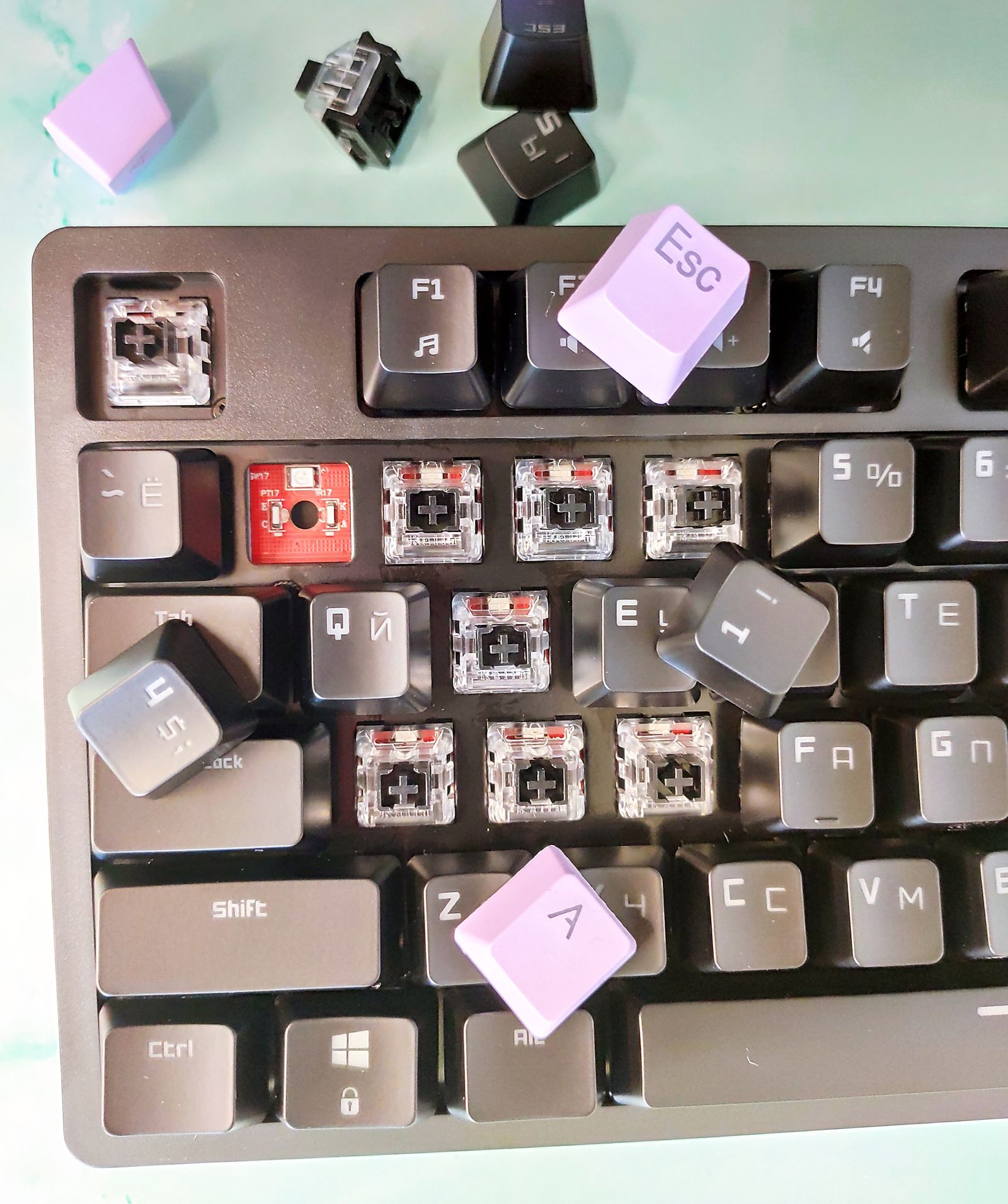 Обзор игровой оптической клавиатуры HATOR Rockfall EVO TKL