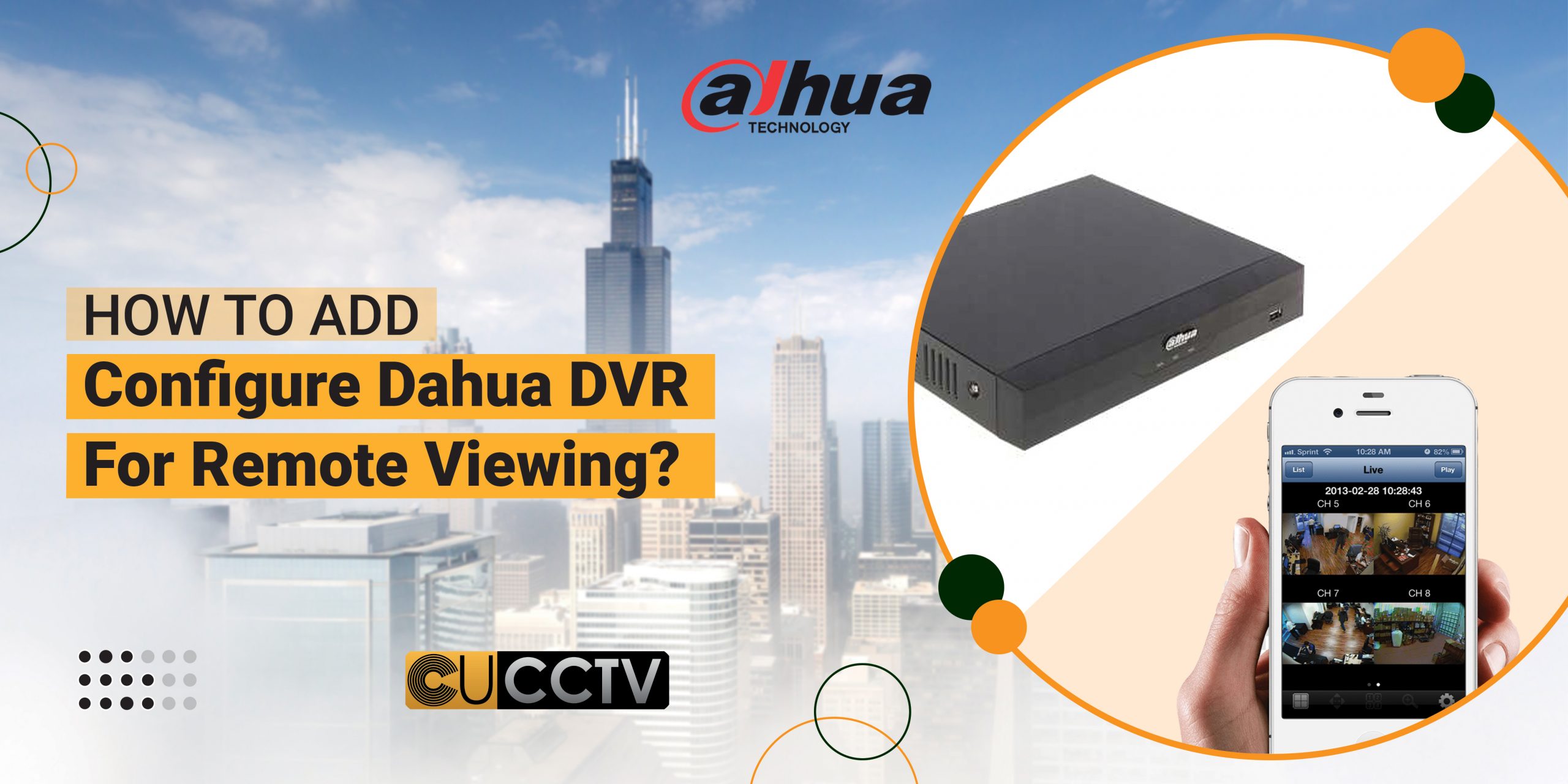 How To Configure Dahua DVR For Remote Viewing? Dahua UK Authorised