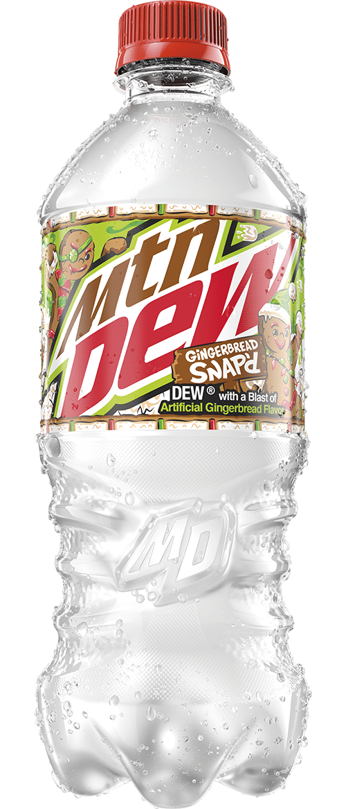 Gingerbread Snap'd Mountain Dew's new seasonal flavor The Chimes