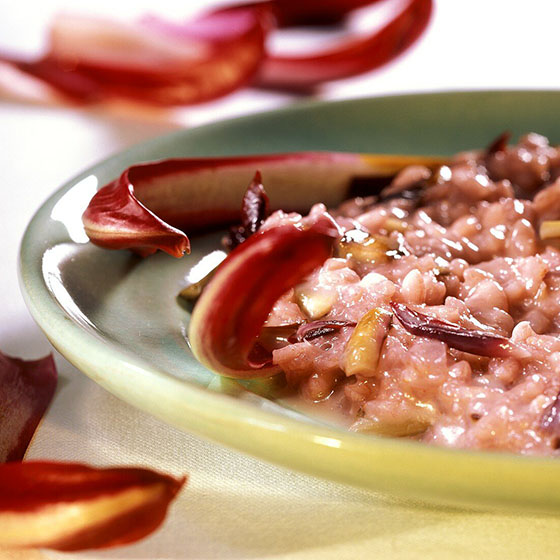 Risotto Radicchio Brie E Noci