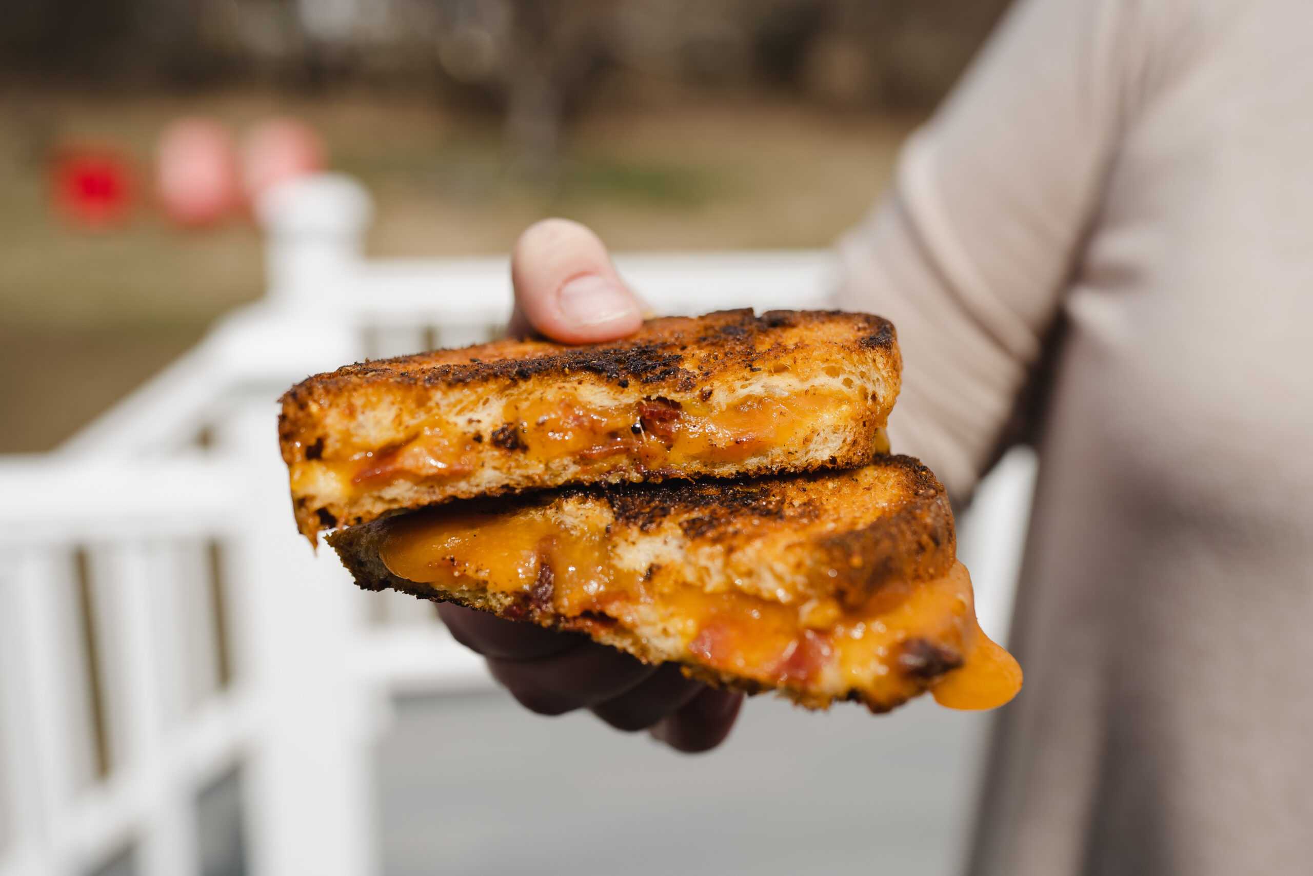 Chipotle Bacon Grilled Cheese Cucina Aurora