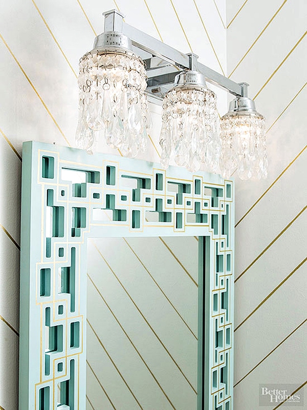 DIY crystal vanity light shades Cuckoo4Design