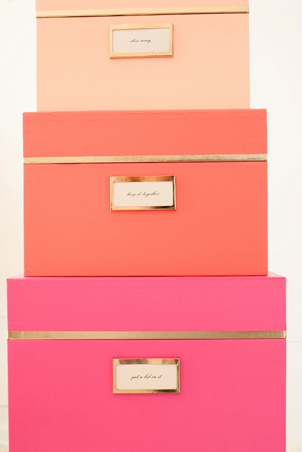 Neon Kate Spade New York Nesting Boxes Cuckoo4Design