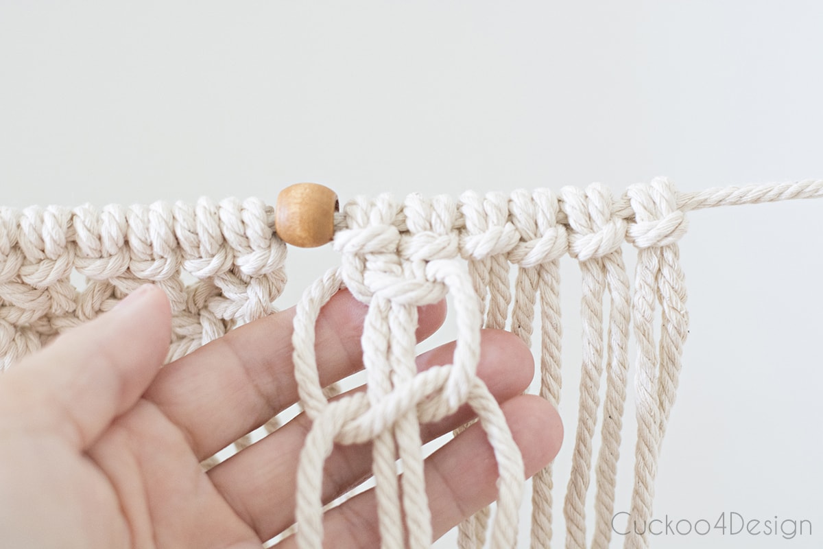DIY Beginner Macrame Garland Cuckoo4Design