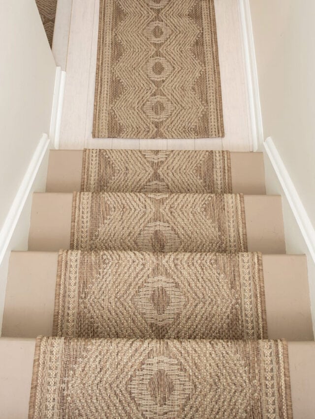How to install a carpet runner on stairs Cuckoo4Design