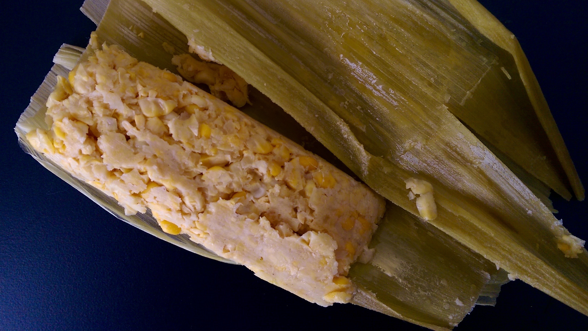 Corn Tamales Cucumbers and limes