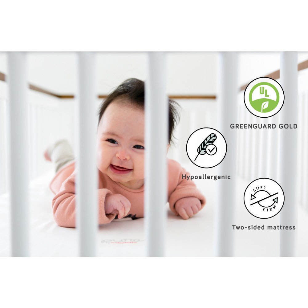 Pure Core Crib Mattress Smart Water Repellent Cover cuddlebugzz
