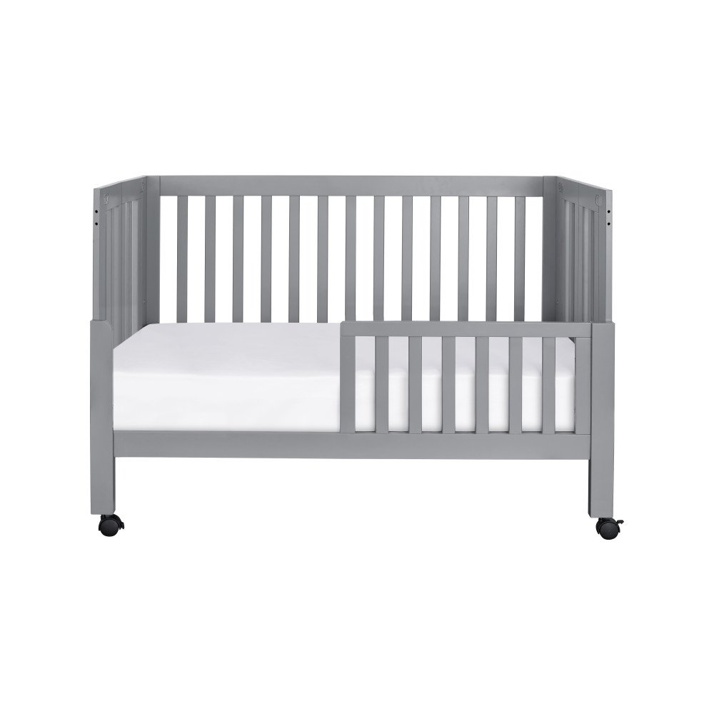 Babyletto Maki FullSize Portable Folding Crib Grey cuddlebugzz