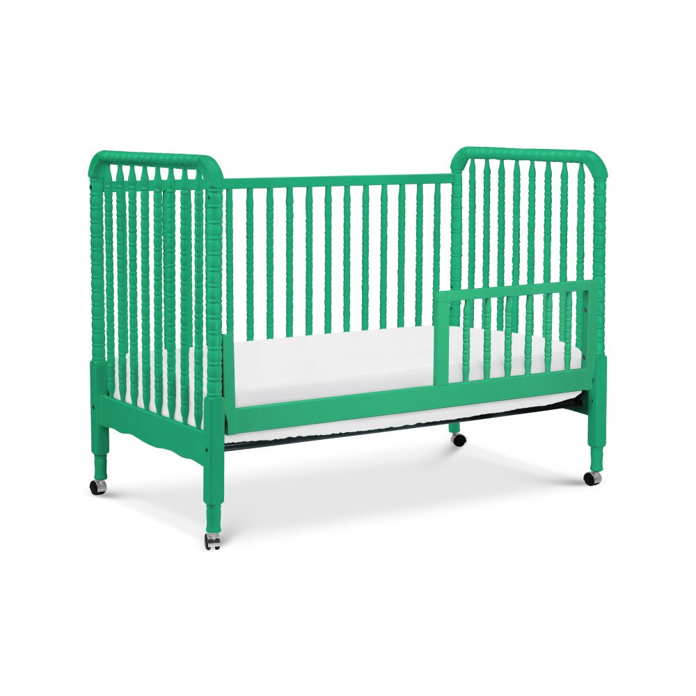 DaVinci Jenny Lind Solid Wood 3in1 Convertible Crib In Emerald