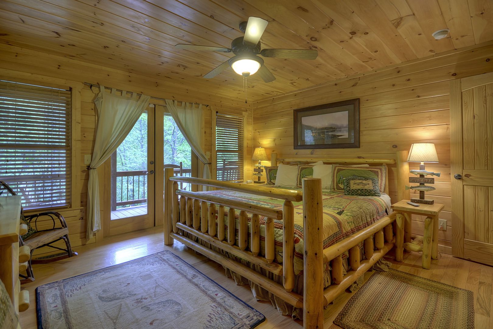 Go Fish Rental Cabin Cuddle Up Cabin Rentals