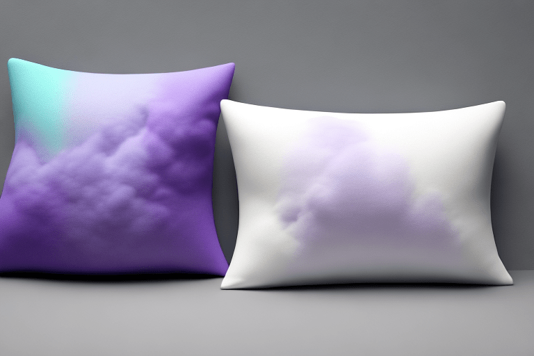 Top Pillows Compared TempurPedic TempurCloud vs. Purple Harmony Pillow Cuddly Plushly
