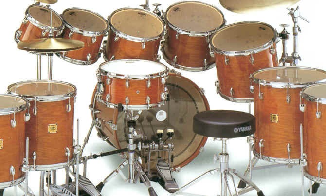 Yamaha Oak Custom Drum Set | Cue Studio Records