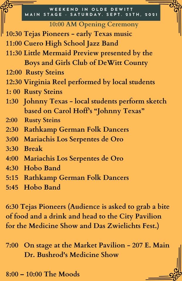 DeWitt County Celebrates 175th Cuero Chamber of Commerce